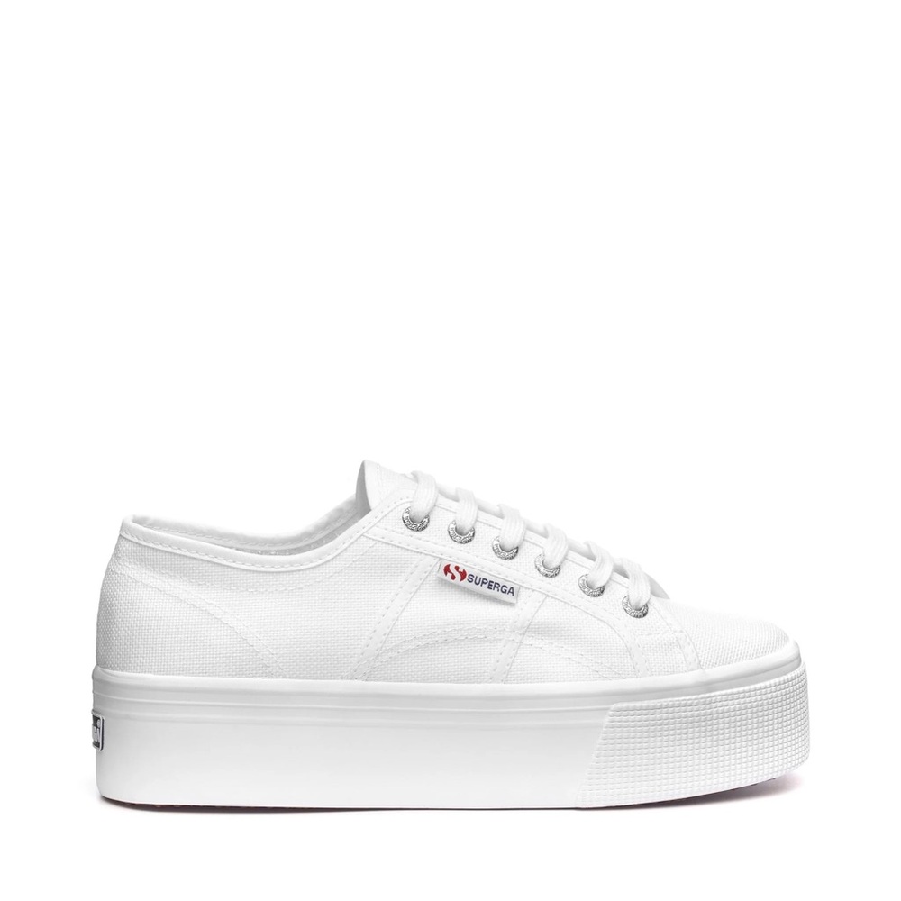 Superga Women's Classic White Sneakers